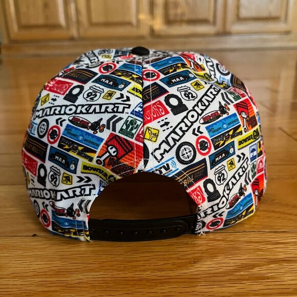 Super Nintendo World Mario Kart Baseball Hat (Adult) - Picture 3 of 7